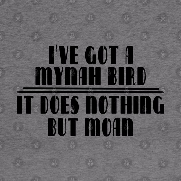 I’ve got a Mynah Bird…. by Spiralpaper